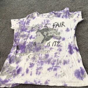 Disney Purple and White Lion King Tee